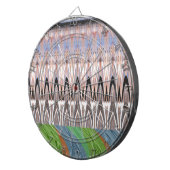 Afrikas - Traditionelles Muster Dartscheibe (Vorderseite rechts)