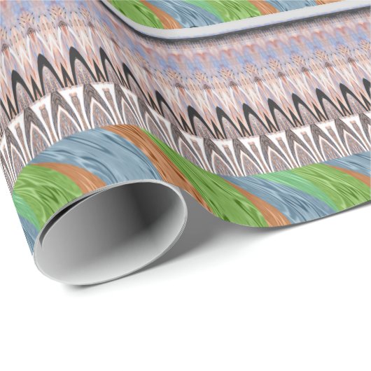 Afrikas - Traditionelles Muster Geschenkpapier (Rolleneckpunkt)