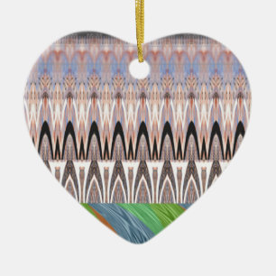 Afrikas - Traditionelles Muster Keramikornament