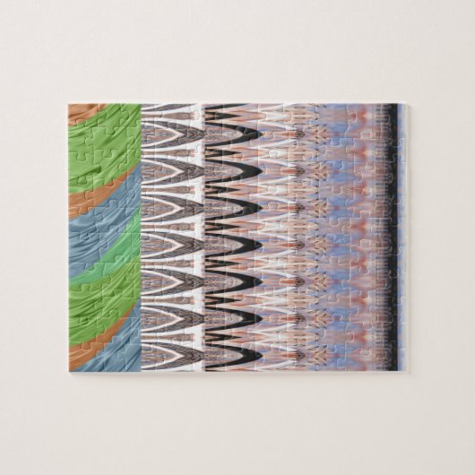 Afrikas - Traditionelles Muster Puzzle (Horizontal)