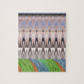 Afrikas - Traditionelles Muster Puzzle (Vertikal)