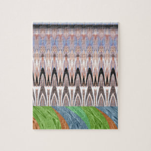 Afrikas - Traditionelles Muster Puzzle