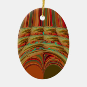 AfrikaTradition Hakuna Matata Berg Ethnischer Moti Keramikornament