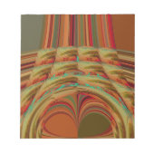 AfrikaTradition Hakuna Matata Berg Ethnischer Moti Notizblock (Vorderseite)