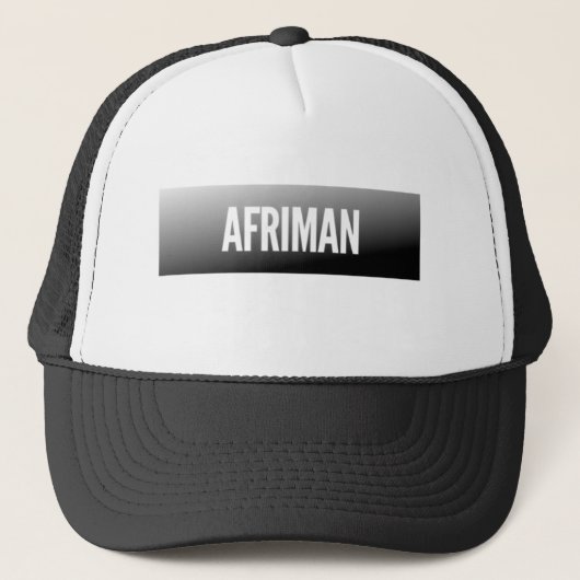 Afriman SnapBack Truckerkappe (Vorderseite)