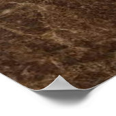 AfriMex Urbano Burkino Faso Maskenposter Poster (Ecke)