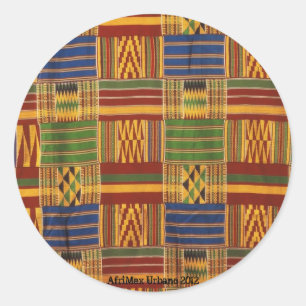 AfriMex Urbano Kente Aufkleber