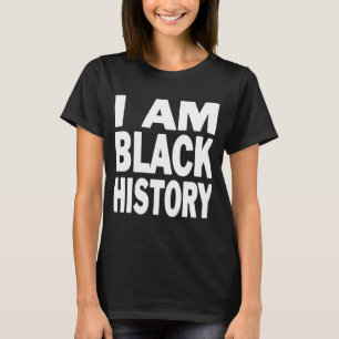 Afro American Heritage Monat nach dem ich schwarz T-Shirt