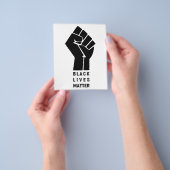 Afro-Amerikaner frischen schwarzen Leben Materie S Flyer (Gruppe)