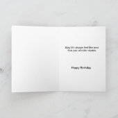 Afro-amerikanische Vater-und Karte (Innenseite)