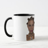 Afro-amerikanischer Frauen-Stolz Tasse (Links)