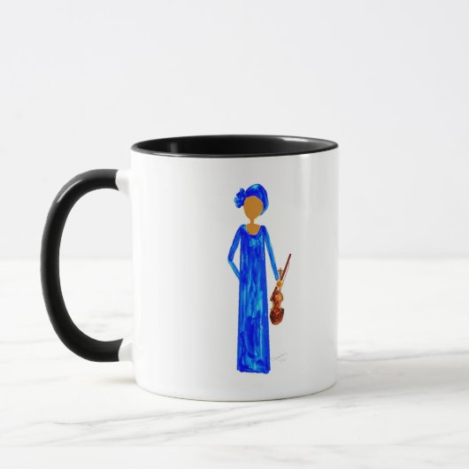 Afro-amerikanischer Geiger Tasse (Links)
