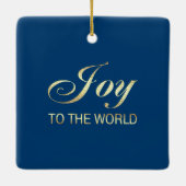 Afro Angel und Baby Jesus Weihnachtsschmuck (Rückseite)