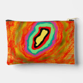 AFRO ART ABORIGINAL TYPE DESIGN ZUBEHÖRTASCHE (Rückseite)