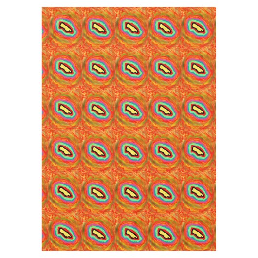 AFRO ART DESIGN ABSTRAKT TISCHDECKE (Vorderseite)