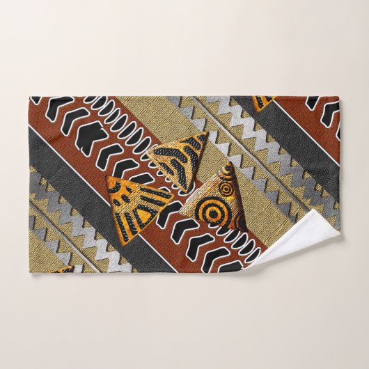 Afro Badhandtuch Set (Handtuch)