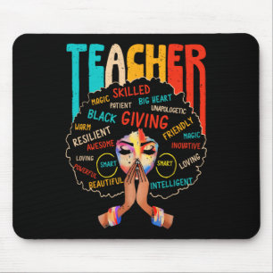 Afro Black History Montag Afrikanischer amerikanis Mousepad
