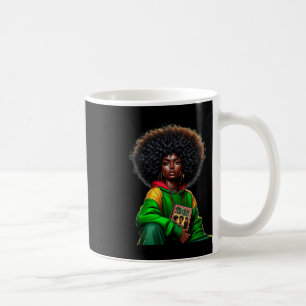 Afro Black Queen Africa Color - Black History Mont Kaffeetasse