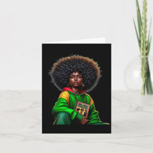 Afro Black Queen Africa Color - Black History Mont Karte