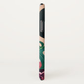 Afro Black Woman Monstera Deliciosa Botanical Case-Mate iPhone Hülle (Hinten/Rechts)