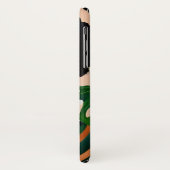 Afro Black Woman Monstera Deliciosa Botanical Case-Mate iPhone Hülle (Hinten/Links)