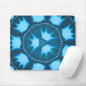 Afro-Blau-Glück Mousepad (Mit Mouse)
