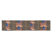 Afro Bohemisch Kurzer Tischläufer (Horizontal)