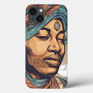 Afro Boho Queen - farbenfrohe Kunst Case-Mate iPhone Hülle