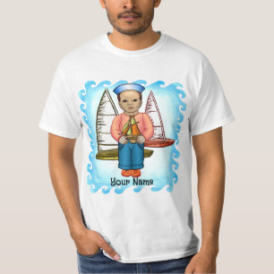 Afro Boy Sailor T-Shirt