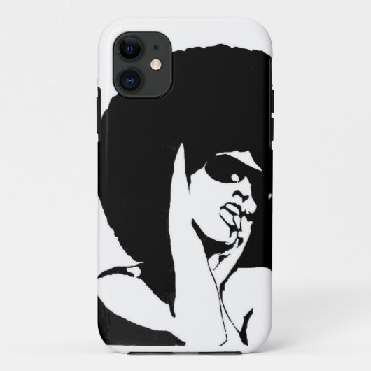 Afro Case-Mate iPhone Hülle (Rückseite)