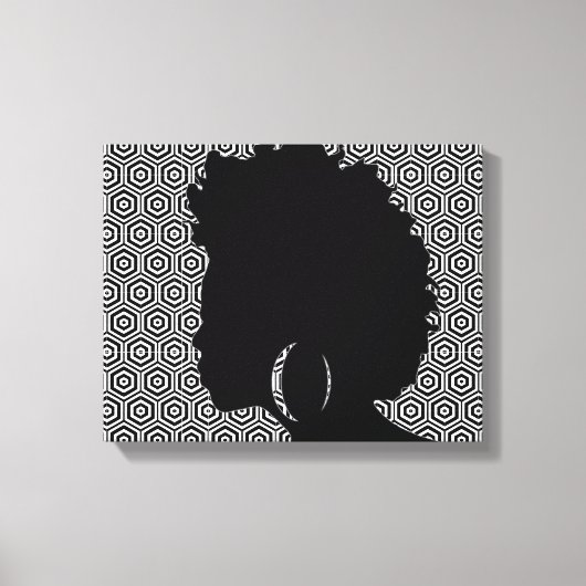 Afro Centric Wrapped Canvas Leinwanddruck (Vorderseite)
