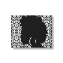 Afro Centric Wrapped Canvas