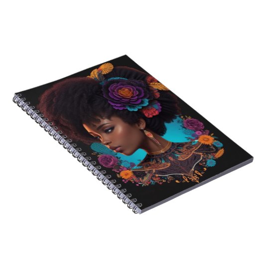 Afro Chic Classics Notizblock (Rechte Seite)