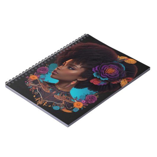 Afro Chic Classics Notizblock (Linke Seite)