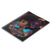 Afro-Chic-Klassiker Notizblock (Linke Seite)
