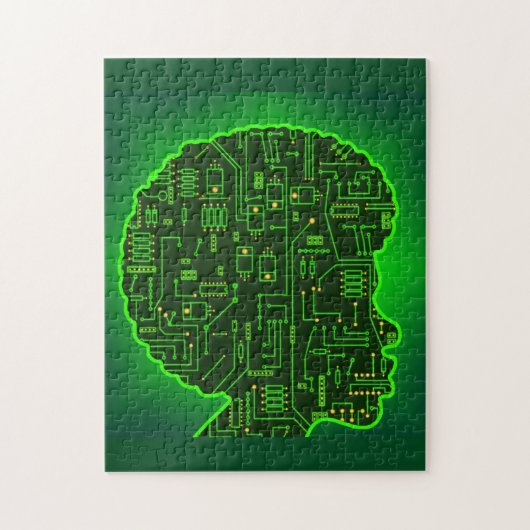 Afro-Circuit Jigsaw Puzzle (Vertikal)