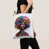 Afro Colorful Unapologetically Black Woman Tasche (Von Nahem)