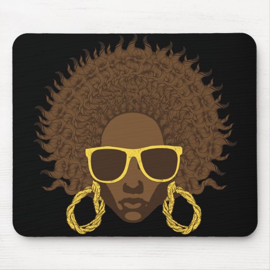 Afro cool mousepad (Vorne)