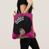 Afro Crown Canvas Bag Tasche (Von Nahem)