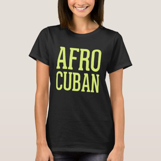 Afro Cuban Havana Cuban Style T-Shirt (Vorderseite)