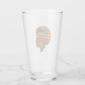 Afro Design Glass Glas (Rückseite)