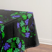 Afro Diva Green & Blue Tischdecke (Beispiel)