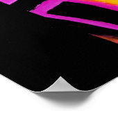 Afro Diva print von Alicia L. McDaniel Poster (Ecke)