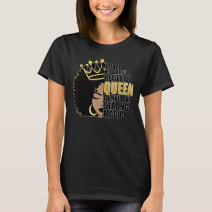 Afro Diva Queen liebte mächtige, starke schwarze K T-Shirt