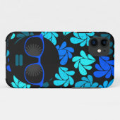 Afro Diva Turquoise Aquamarin Case-Mate iPhone Hülle (Rückseite (Horizontal))