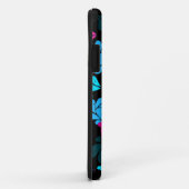 Afro Diva Turquoise & Hot Pink Case-Mate iPhone Hülle (Hinten/Rechts)