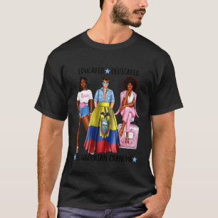 Afro-ecuadorianische Oma Ecuador Nan Nanny Oma Fra T-Shirt