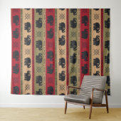 Afro-Elefanten Wandteppich (Beispiel (Horizontal))