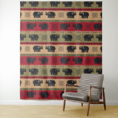 Afro-Elefanten Wandteppich (Beispiel)