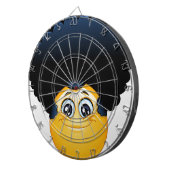 afro emoji dartscheibe (Vorderseite rechts)